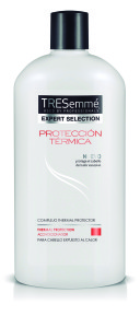 Toda una línea de Protección Térmica está diseñada para proteger el cabello de los daños causados por el calor excesivo del la plancha y otros modeladores térmicos, mientras provee hidratación balanceada al cabello