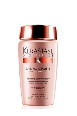 BAIN FLUIDEALISTE Baño disciplinante de control con absoluto movimiento. Fluidez- Brillo- Anti-encrespamiento